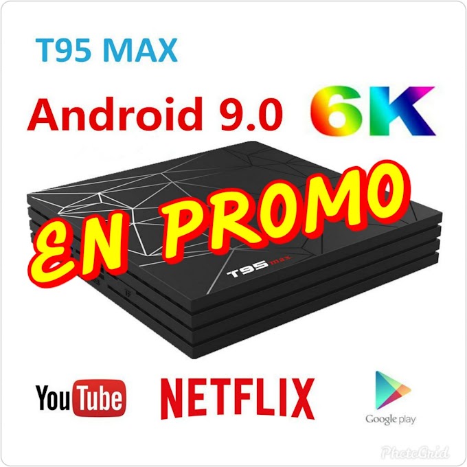 T95 MAX : 6K TVbox Smart, Rapide et performante