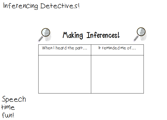 Inferencing Detectives Fun Speech Time Fun Speech And Language