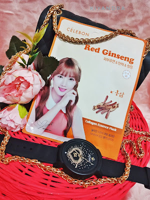 Celebon Red Ginseng Collagen Essence Mask