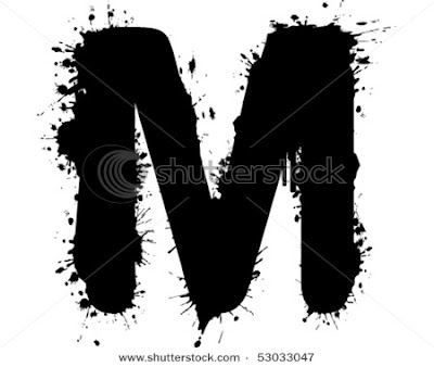 Graffiti M,Graffiti Letters M,Graffiti Letters