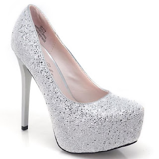 citi5-H Metallic Dress Platform Pump Round Toe Stiletto High Heel Women Shoes - High Heel Shoes