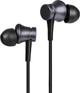 Mi Earphone Basic with Ultra deep bass and mic (Black)