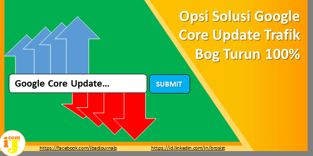  Berdasarkan catatan kecil ketika belajar ngeblog yang ilmunya sangat rumit untuk dipelaja Opsi Solusi Google Core Update Trafik Bog Turun 100%