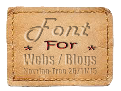 Pilihan font  atau tulisan yang cocok untuk  banner  blog 