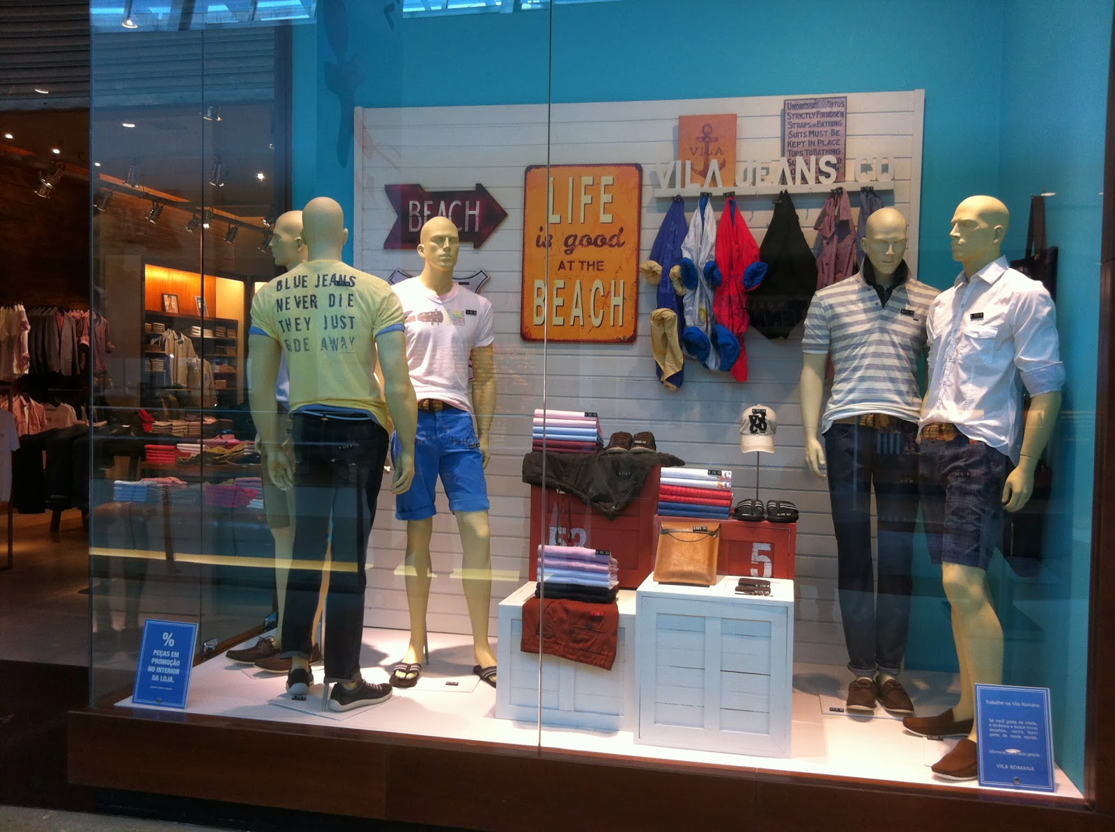 -DESIGN DE VISUAL MERCHANDISING: LOJA EMILIE E VILA ROMANA CSB E ...