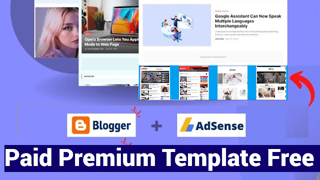 Premium blogger templates free