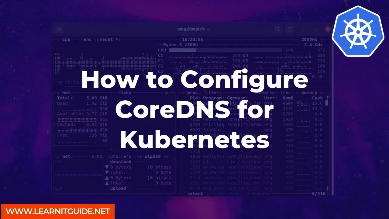 How to Configure CoreDNS for Kubernetes