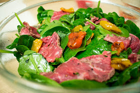 Beef Carpaccio Salad | Svelte Salivations