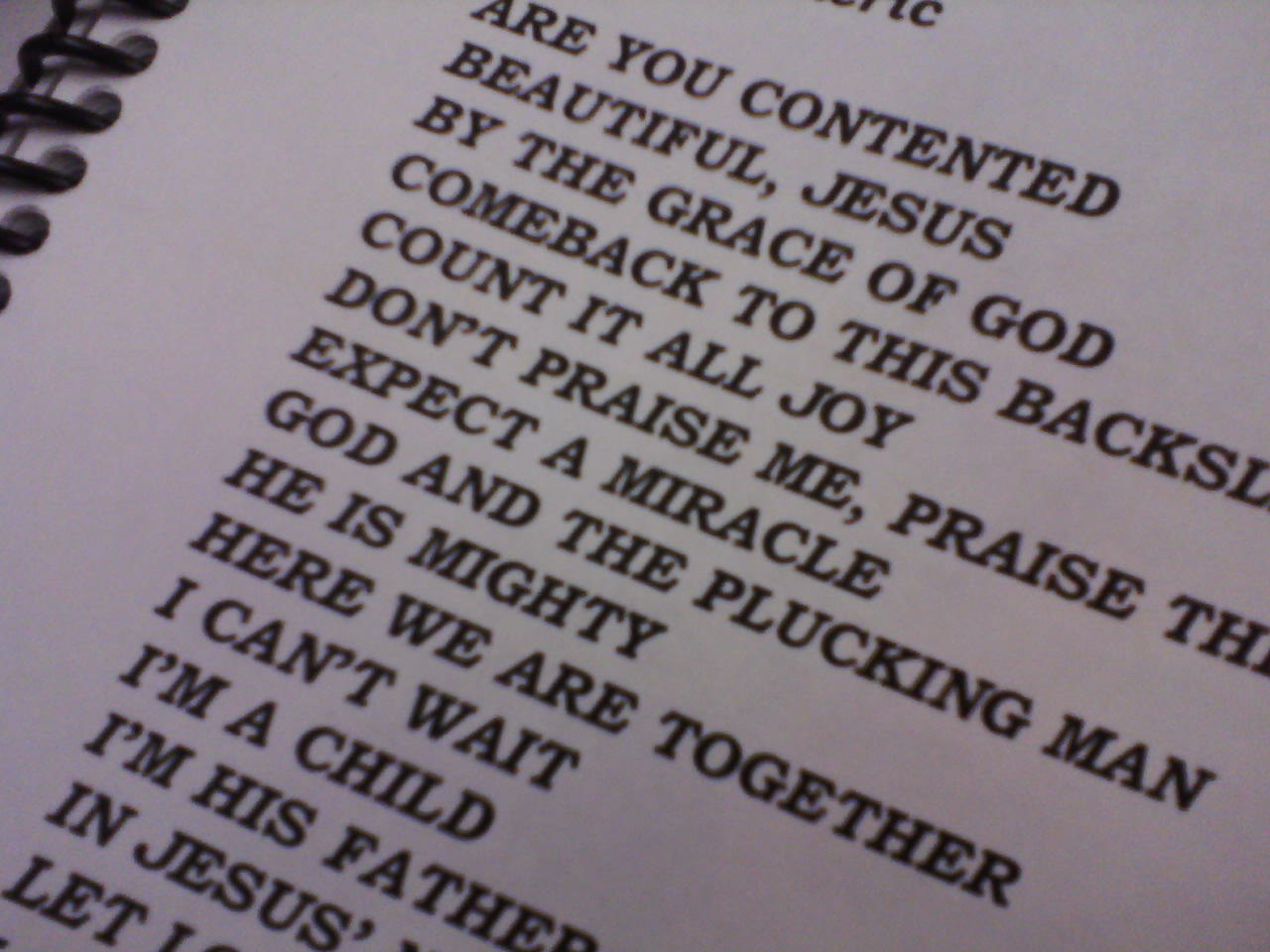 PAGE 1 OPEN YOUR BIBLES TO JESUS PRAYED. blogger.com