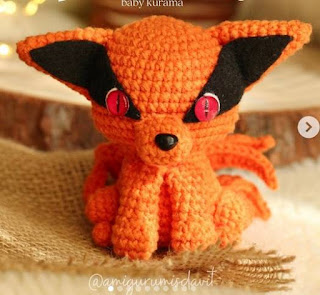 PATRON GRATIS KURAMA | NARUTO AMIGURUMI 54598