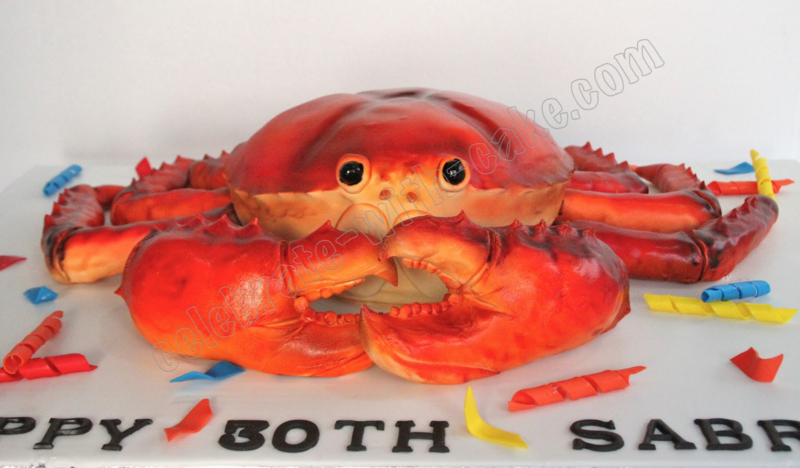 Sculpted Crab Cake Celebrate With Cake - crabby bunny cat roblox