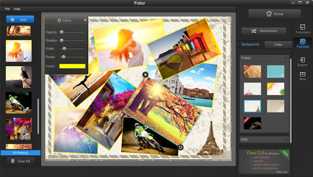 تحميل برنامج Fotor 2016 