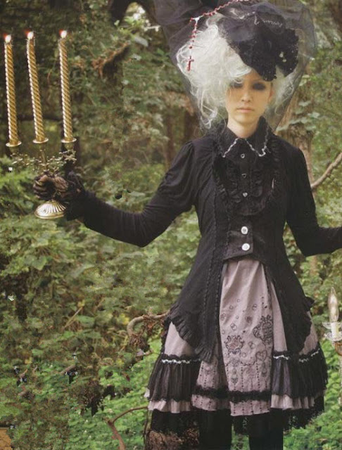 black gothic lolita dresses