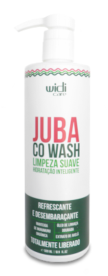 Ingredientes do cowash Juba da widi Care (ingredientes 100% de origem vegetal)