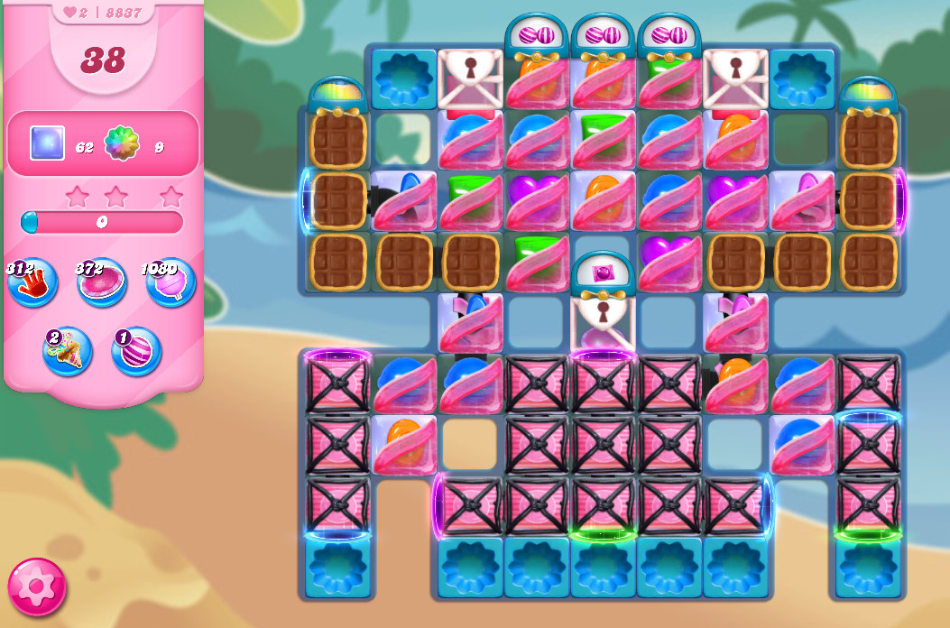 Candy Crush Saga level 8837