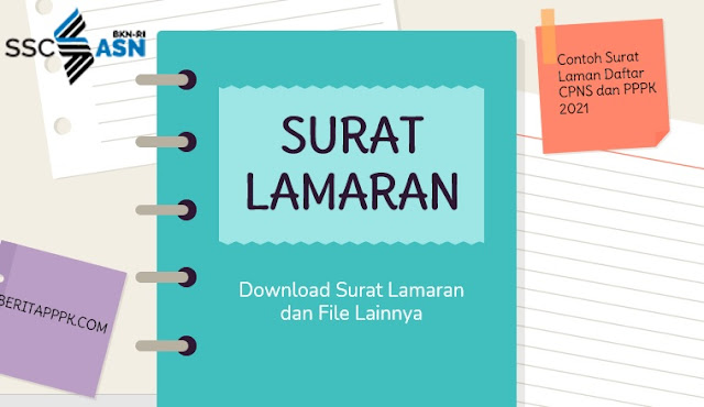 Download Contoh Surat Lamaran dan Cara Unggah Dokumen Untuk Daftar Tes Seleksi CPNS dan PPPK 2021