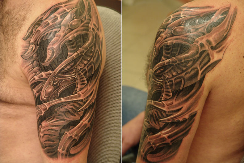 Biomechanical Tattoos