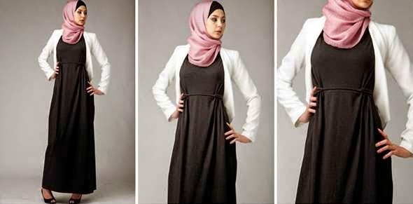 12 Desain Baju  Hamil  Muslim  Modis Tren Masa Kini