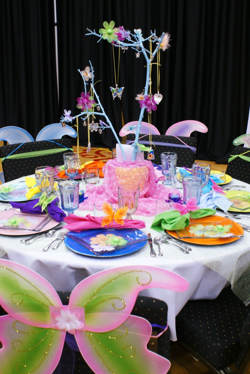 Spring Luncheon  Stage and Table Decoration  Ideas  