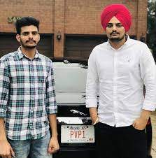 Sidhu Moosewala with brother, Gurpreet Sidhu