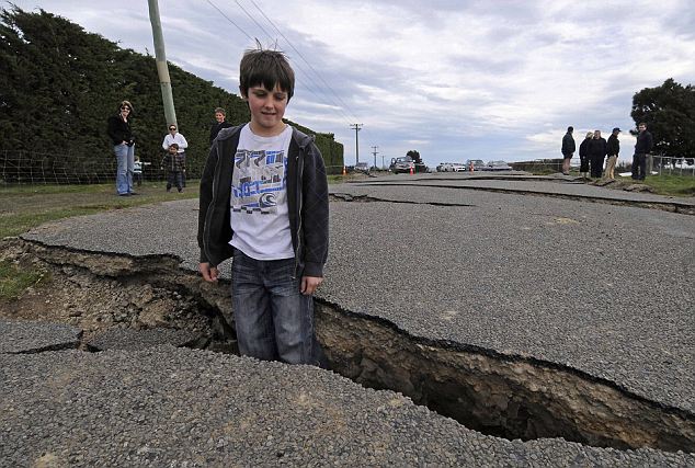 explores earthquake damage