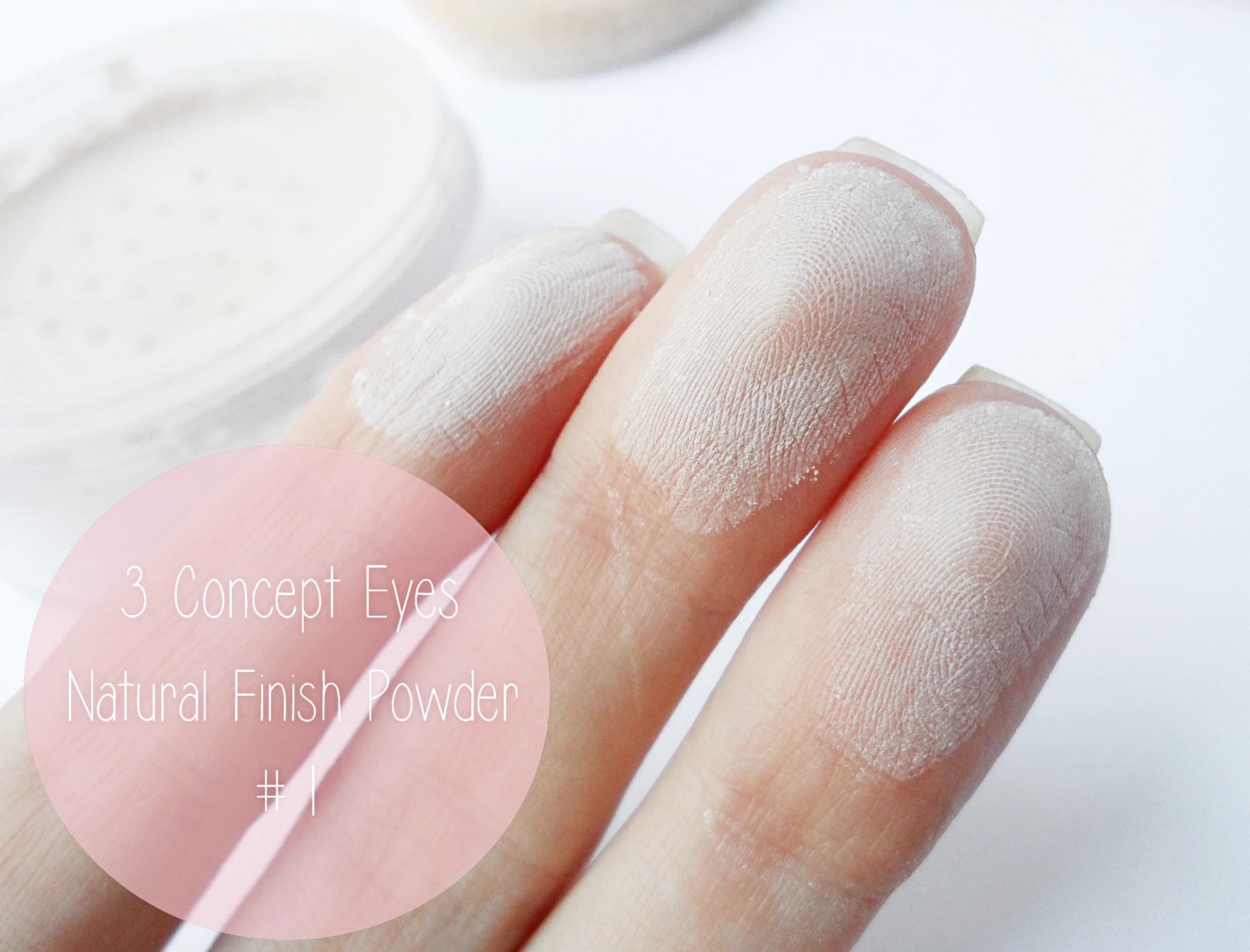 3CE e concept eyes style by nanda makeup review blogger liz breygel swatches  natural translucent powder