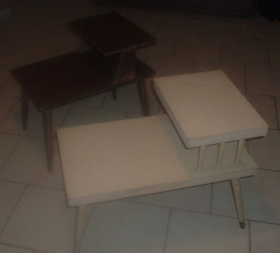 Like these end tables I found