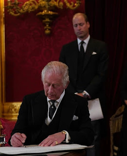 King Charles III accession and declaration