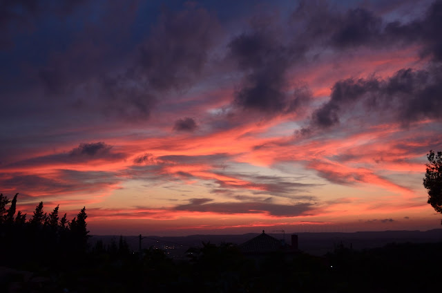 atardecer en prenafeta, tarragona