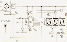 Digital Voltmeter and Ammeter Circuit Module 