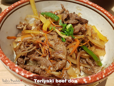 Teriyaki beef don - Ichiban Boshi Hokkaido Ryori at Waterway Point - Paulin's Munchies