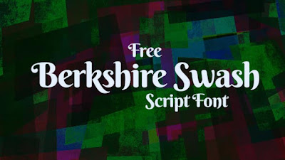 Berkshire Swash Free Script Fonts Family