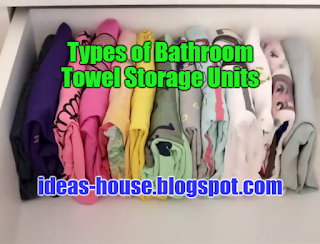 Types of Bathroom Towel Storage Units