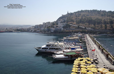 Kuşadası, grobla do Gołębiej Wyspy