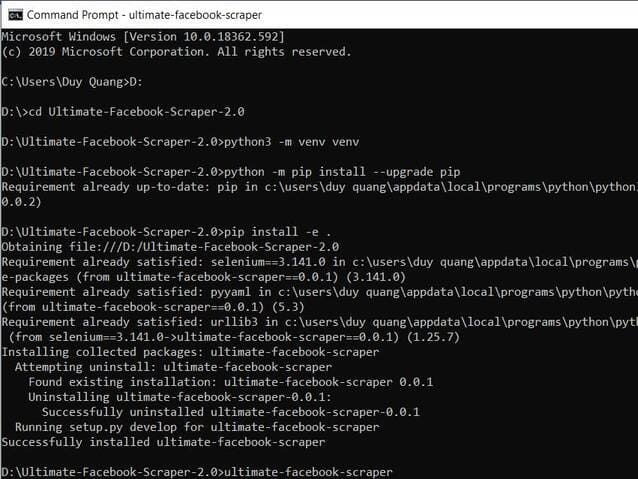 Thu thập thông tin FACEBOOK bằng Ultimate Facebook Scraper - Zoy Thủ Thuật