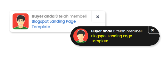 Blogspot Landing Page Builder