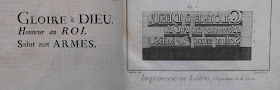 Detail from Diderot showing how type works in the reverse to print.