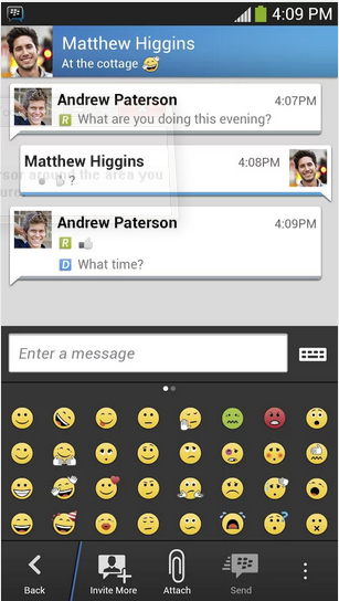  BlackBerry Messengger