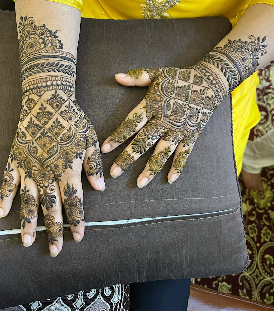 Full Hand Mehndi: Exquisite Henna Designs for Hands