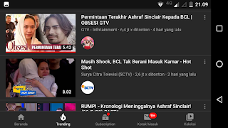 Berita BCL dan Almarhum Ashraf Masih Trending Terus