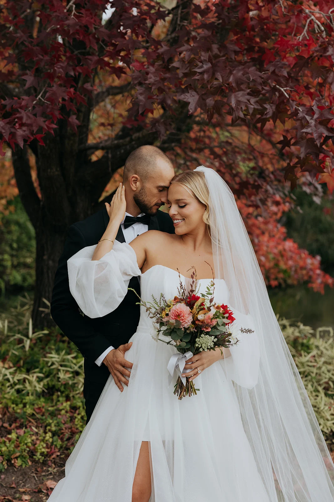 autumn wedding styled shoot images by lauren wild creative photography