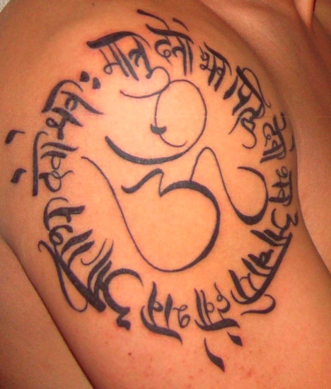 Sanskrit tattoo design styles although seeking difficult and also elaborate