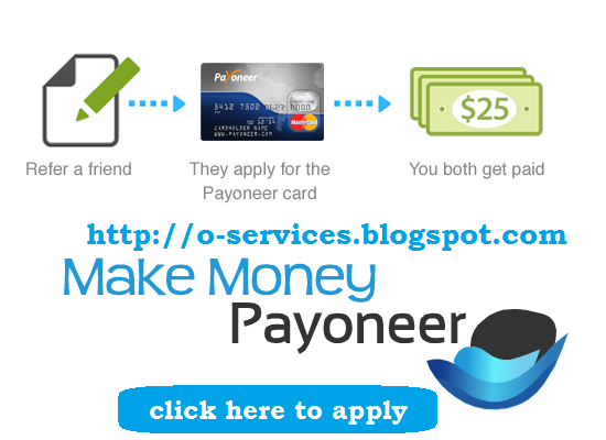 earn money with payoneer refer a friend programme... online service