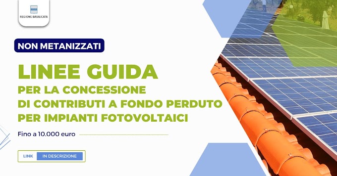 Giunta Regionale, approvate le linee guida per la concessione di contributi a fondo perduto 