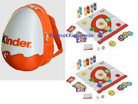 Concorso Kinder Game 2021 : vinci 2.500 Kit con Zaino e Giochi da tavolo