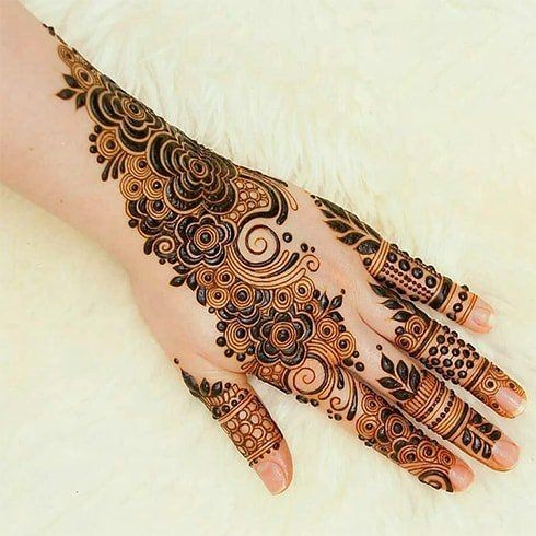 45 Striking Khafif Mehndi Designs Collection For Hands To Try In