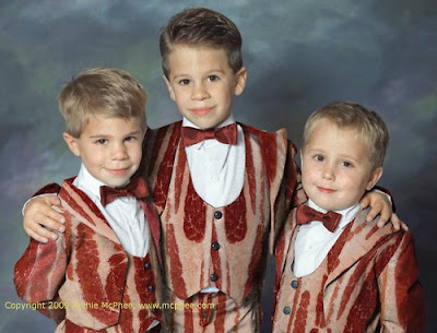 bacon wedding ring bearers