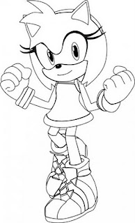 Sonic Coloring Pages