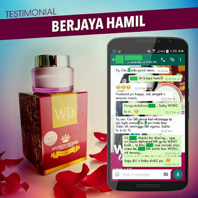 TESTIMONI BERJAYA HAMIL DENGAN WDEC