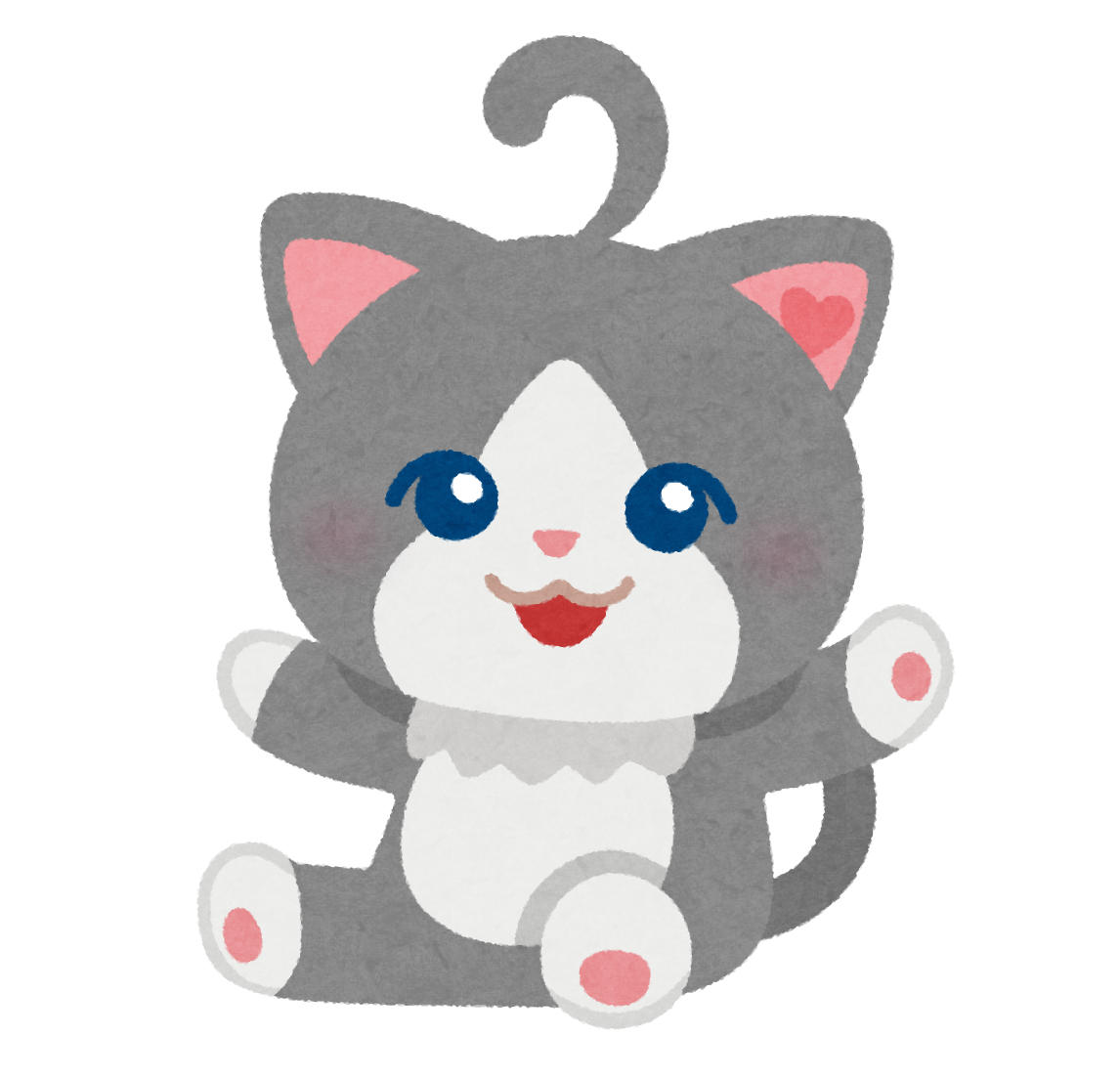 いろいろなしゃべる猫のキャラクター かわいいフリー素材集 いらすとや